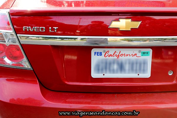 Carro alugano na Álamo, Los Angeles, EUA Carro alugano na Álamo, Los Angeles, EUA