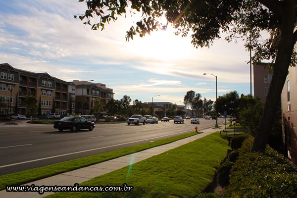 Rua do Hotel extended StayAmerica, Torrance, CA, EUA v