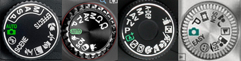 Nikon D5100, Canon SX40, Canon T3i, Sony W230