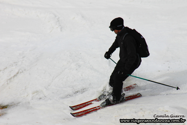 Esquiador no Cerro Catedral, Bariloche