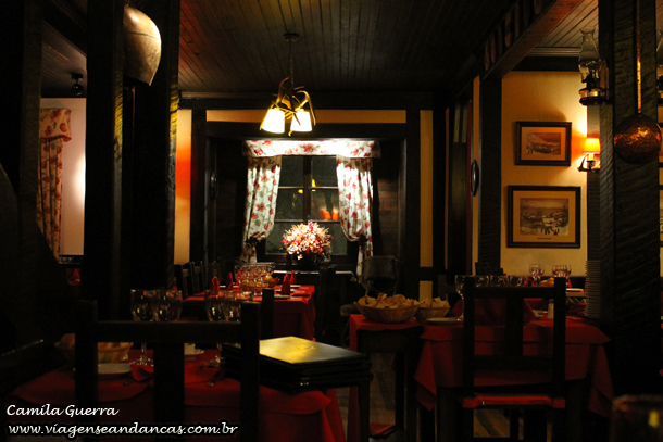 Restaurante La Marmite, na rua Mitre em Bariloche