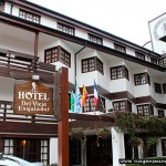 Fachada do Hotel Del Viejo Esquiador