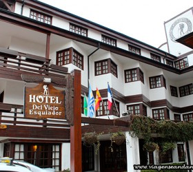 Fachada do Hotel Del Viejo Esquiador