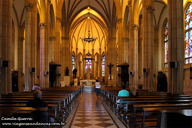 Interior da Catedral de São Pedro de Alcântara, Petrópolis