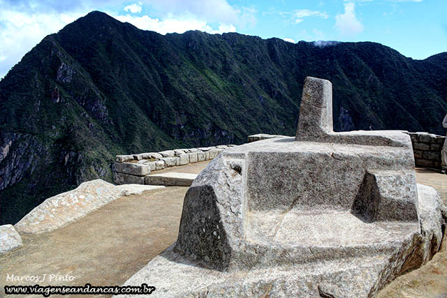 Intiwatana, em Machu Picchu