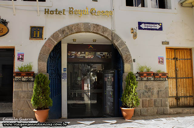 Fachada do hotel Royal Qosqo, Cusco, Peru