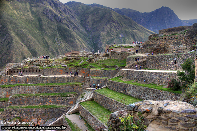 Ruínas da fortaleza de Ollantaytambo, Vale Sagrado dos Incas