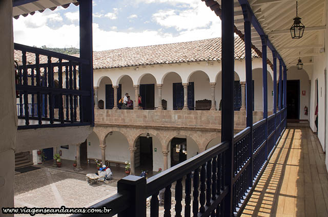 Pátio do Museu Histórico Regional de Cusco
