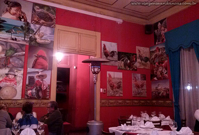 Restaurante peruano Barandiaran, em Santiago do Chile