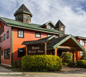 Fachada do Hotel Weisserhaus, Puerto Varas, Chile