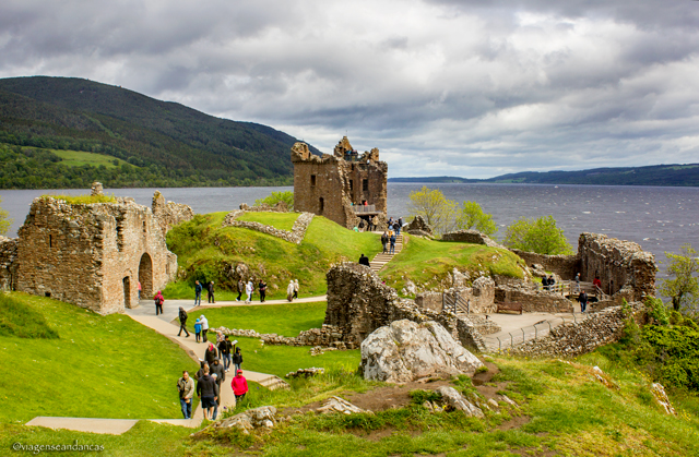Ruínas do Castelo de Urquhart, Highlands, Escócia